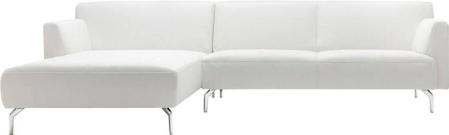 OTTO Hülsta Sofa Hoekbank Hs.446 in een minimalistische gewichtloze look breedte 317 cm