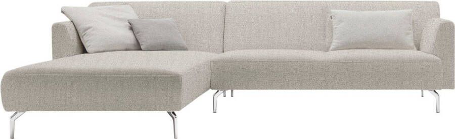 OTTO Hülsta Sofa Hoekbank Hs.446 in een minimalistische gewichtloze look breedte 317 cm