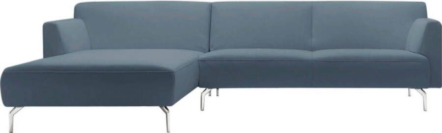 OTTO Hülsta Sofa Hoekbank Hs.446 in een minimalistische gewichtloze look breedte 317 cm