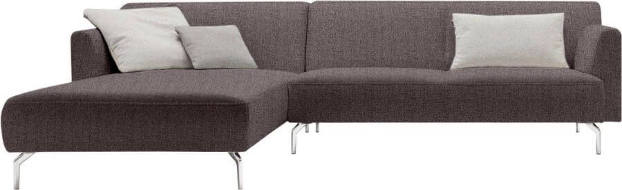 OTTO Hülsta Sofa Hoekbank Hs.446 in een minimalistische gewichtloze look breedte 317 cm