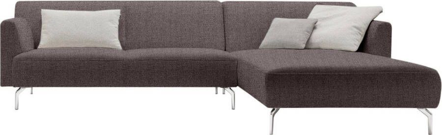 OTTO Hülsta Sofa Hoekbank Hs.446 in een minimalistische gewichtloze look breedte 317 cm