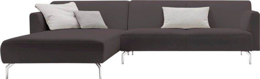 OTTO Hülsta Sofa Hoekbank Hs.446 in een minimalistische gewichtloze look breedte 317 cm