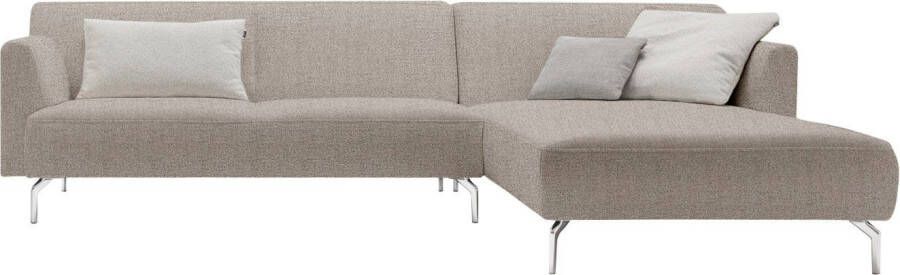 OTTO Hülsta Sofa Hoekbank Hs.446 in een minimalistische gewichtloze look breedte 317 cm