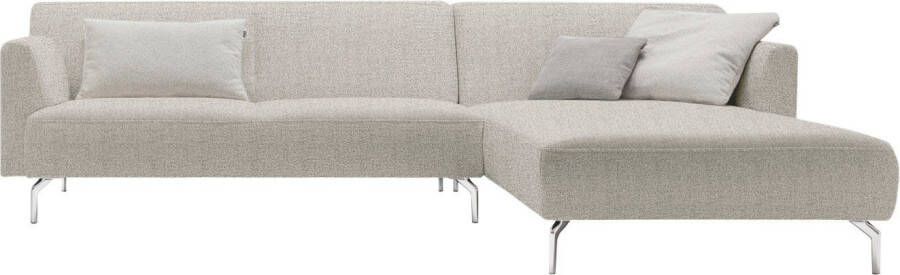 OTTO Hülsta Sofa Hoekbank Hs.446 in een minimalistische gewichtloze look breedte 317 cm