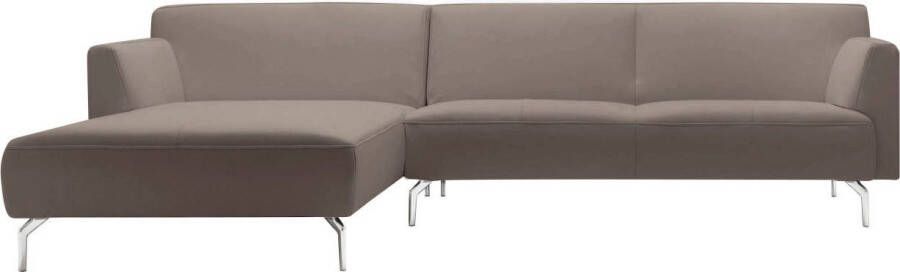 OTTO Hülsta Sofa Hoekbank Hs.446 in een minimalistische gewichtloze look breedte 317 cm