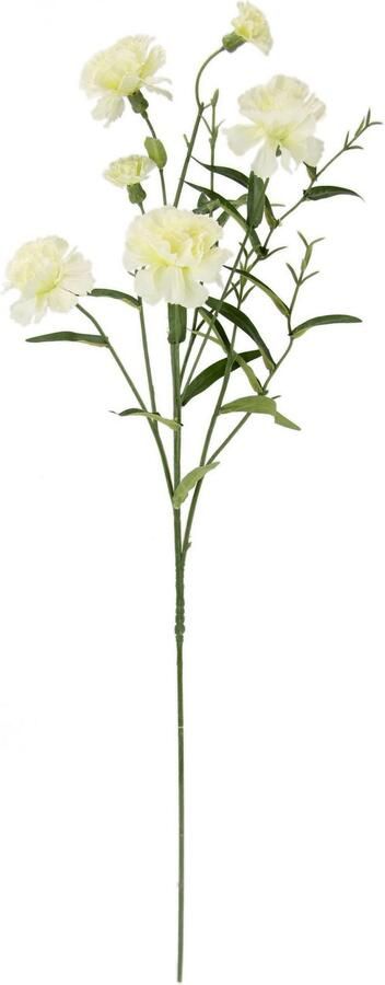 I.GE.A. Kunstbloem Anjer set van 4 kunstbloemen snijbloemen (4 stuks)