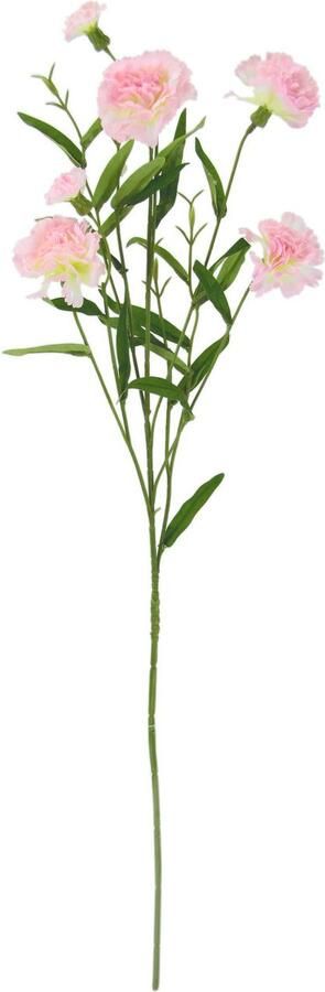 I.GE.A. Kunstbloem Anjer set van 4 kunstbloemen snijbloemen (4 stuks)