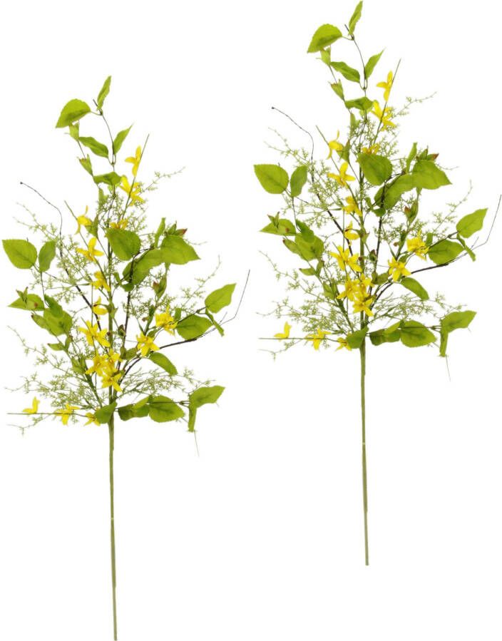 I.GE.A. Kunstbloem Forsythia-Mixed tak (2 stuks)