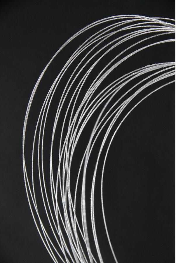 I.GE.A. Kunstbloem Grashalm Decoratieve tak 2-delige set (2 stuks)