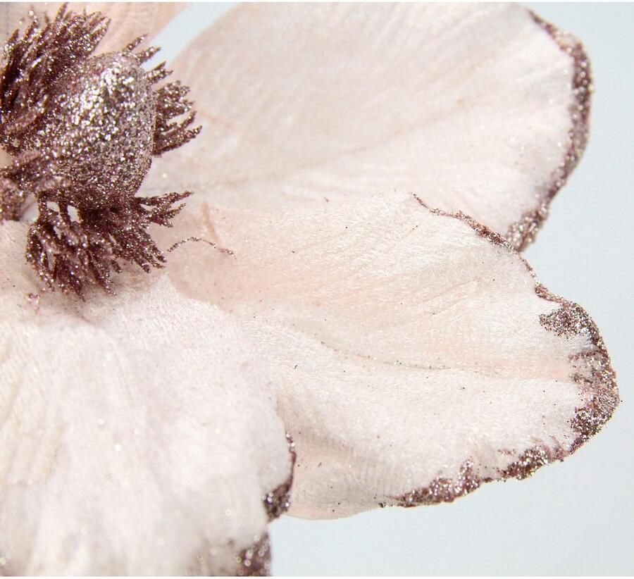 I.GE.A. Kunstbloem MAGNOLIE Kunstbloem decoratieve bloem 6-delige set (6 stuks)