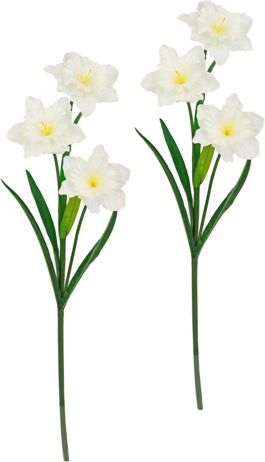 I.GE.A. Kunstbloem Narcissen (2 stuks)