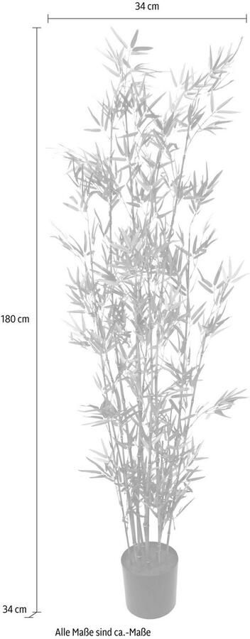 I.GE.A. Kunstplant Bamboe in de pan (1 stuk)