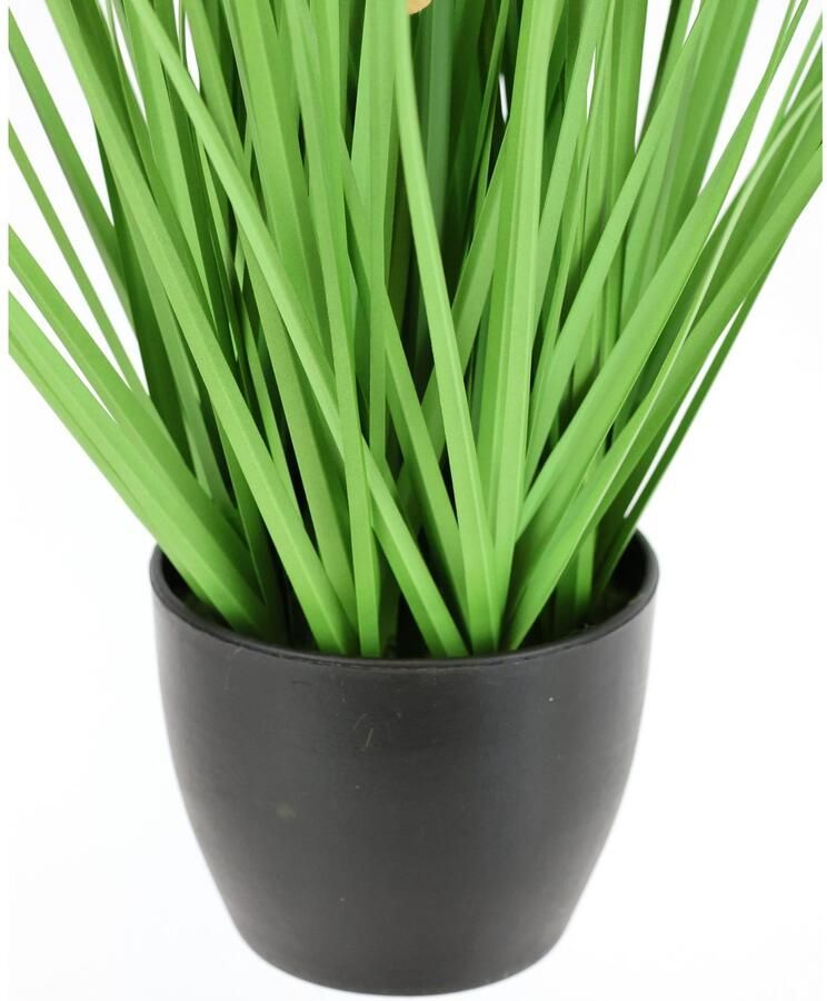 I.GE.A. Kunstplant Cypergras in pot (1 stuk)