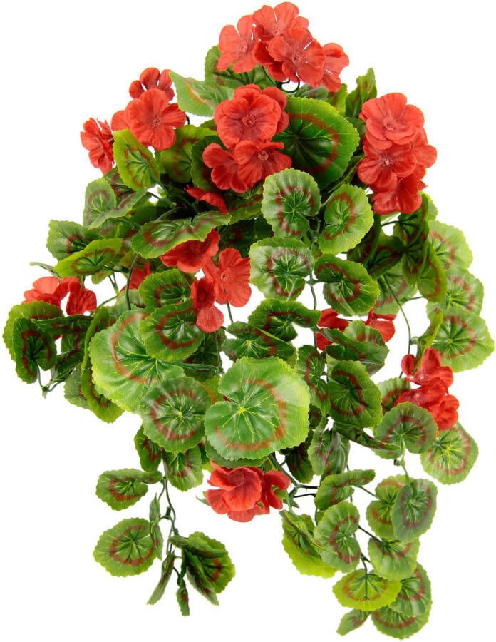 I.GE.A. Kunstplant Hangende geranium (1 stuk)