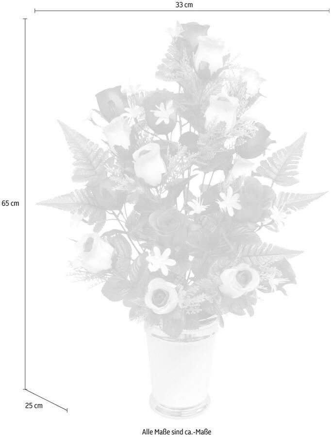 I.GE.A. Kunstplant Rosen (1 stuk)