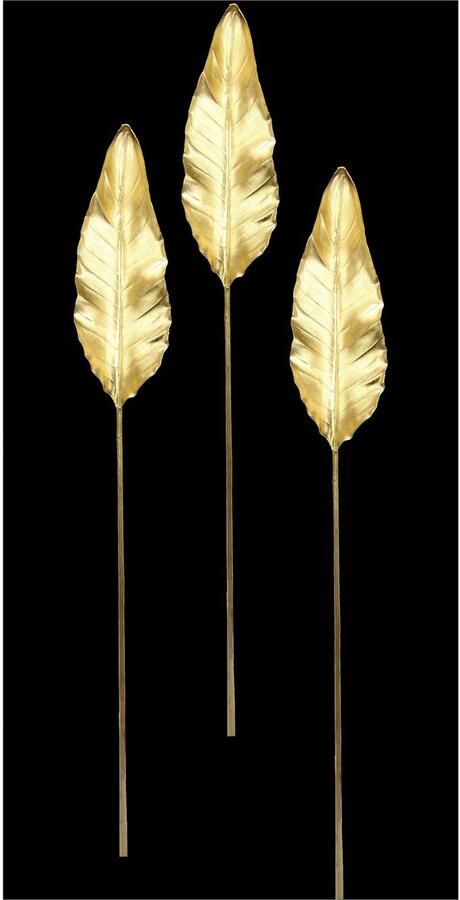 I.GE.A. Kunstplant Streliziablad Kunsttak 3-delige set (3 stuks)