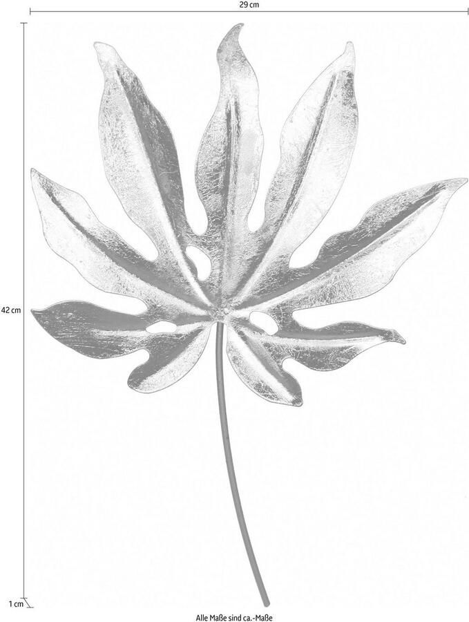 I.GE.A. Sierobject voor aan de wand Metalen blad om op te hangen