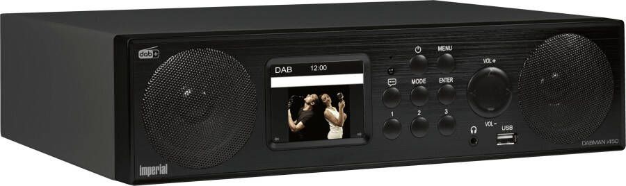Imperial Dabman i450 DAB+ internetradio onderbouw keukenradio