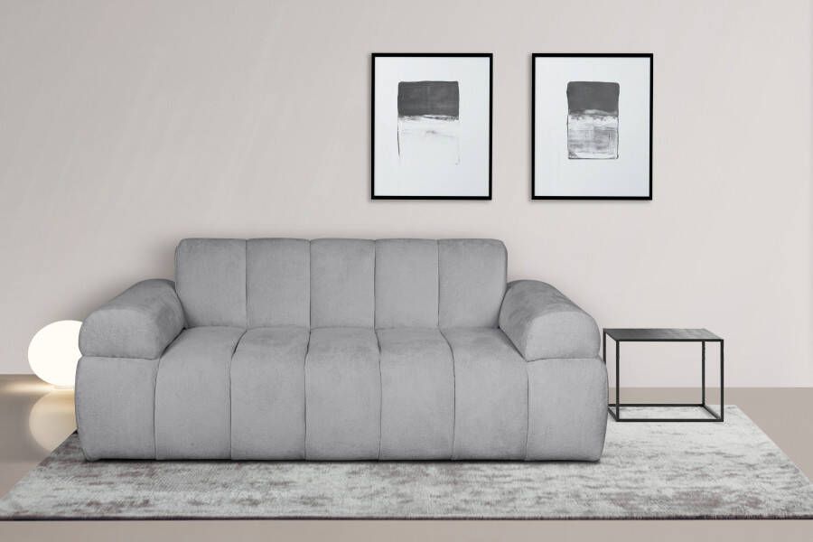 INOSIGN 2-zitsbank LYOTH moderne stiksels armleuningen in kussenlook b d h: 180 93 71 cm