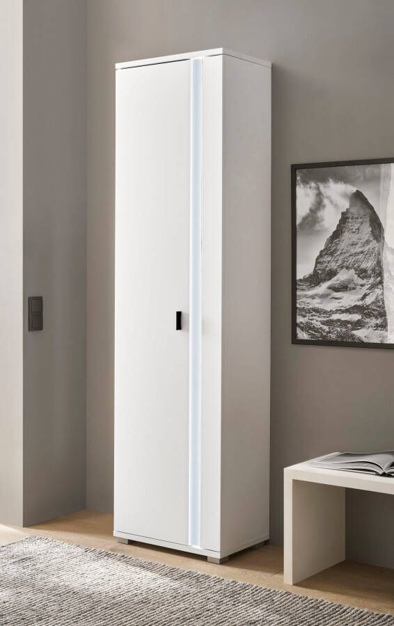 INOSIGN Multifunctionele kast Long Island in moderne trendkleur inclusief verticale verlichting breedte 55 cm (1 stuk)