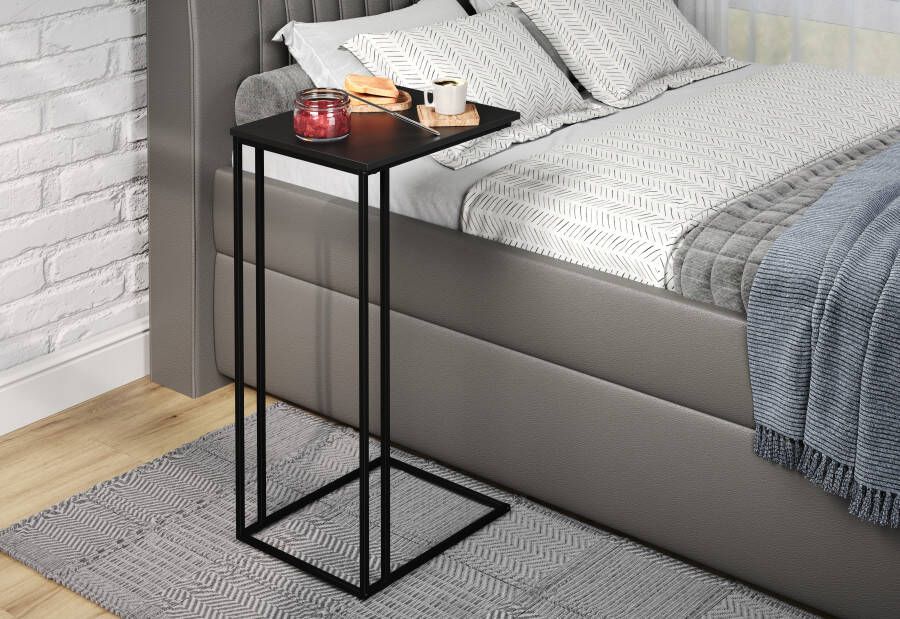 INOSIGN Bijzettafel Sterling Nachtkastje voor een boxspringbed salontafel (B D H): 50 40 91 cm (1 stuk)