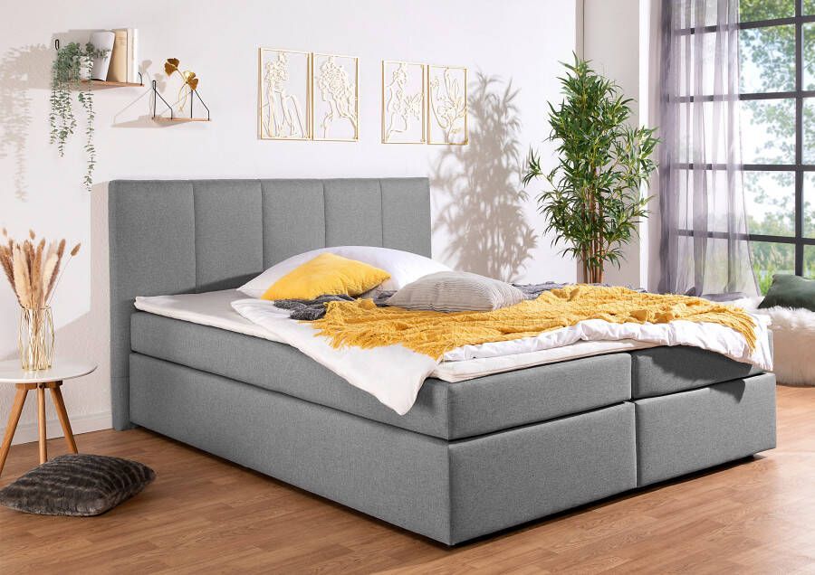 INOSIGN Boxspring Fidan optioneel met bedbox verkrijgbaar in h2 h3 & h4