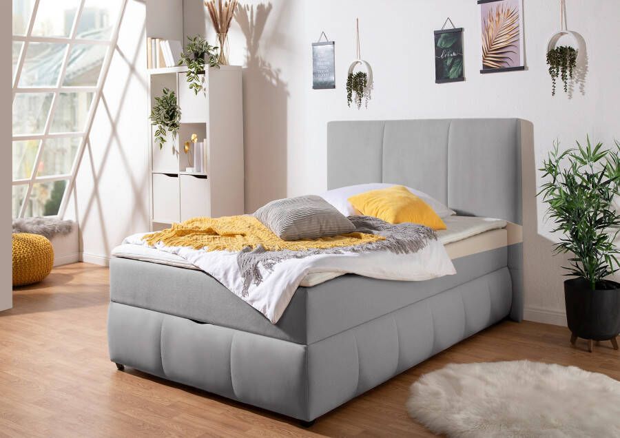 INOSIGN Boxspring Hartley Inclusief bedlade & topper kiesbaar in H2 H3 of H4