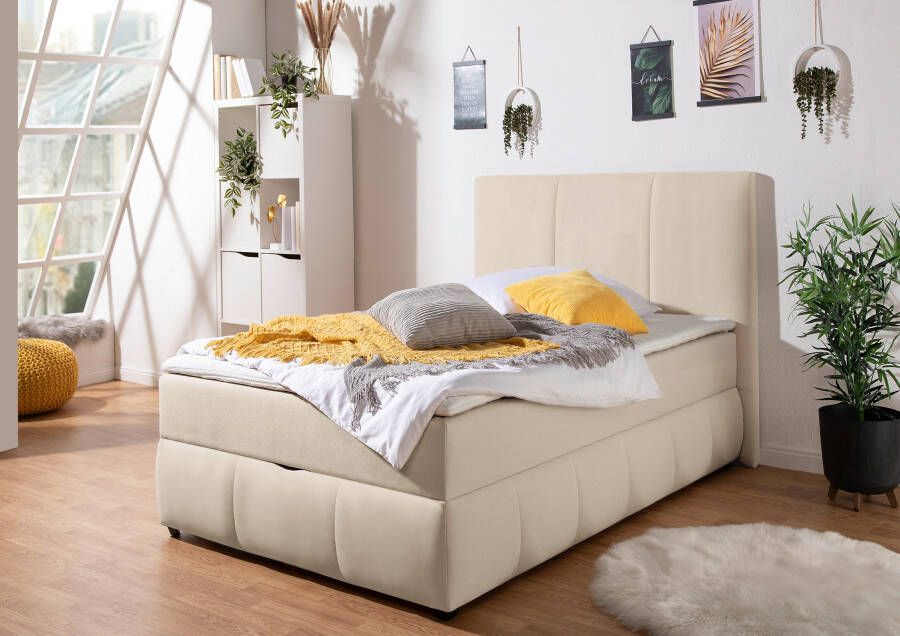 INOSIGN Boxspring Hartley Inclusief bedlade & topper kiesbaar in H2 H3 of H4