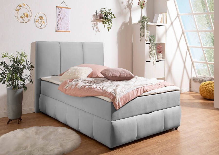 INOSIGN Boxspring Hartley Inclusief bedlade & topper kiesbaar in H2 H3 of H4