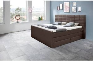 INOSIGN Boxspring Lethbridge met bedkist naar keuze in extra lang 220 cm