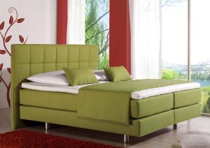 INOSIGN Boxspring Neon in 3 matrassoorten fijne stiksels in het hoofdbord 2 hardheden