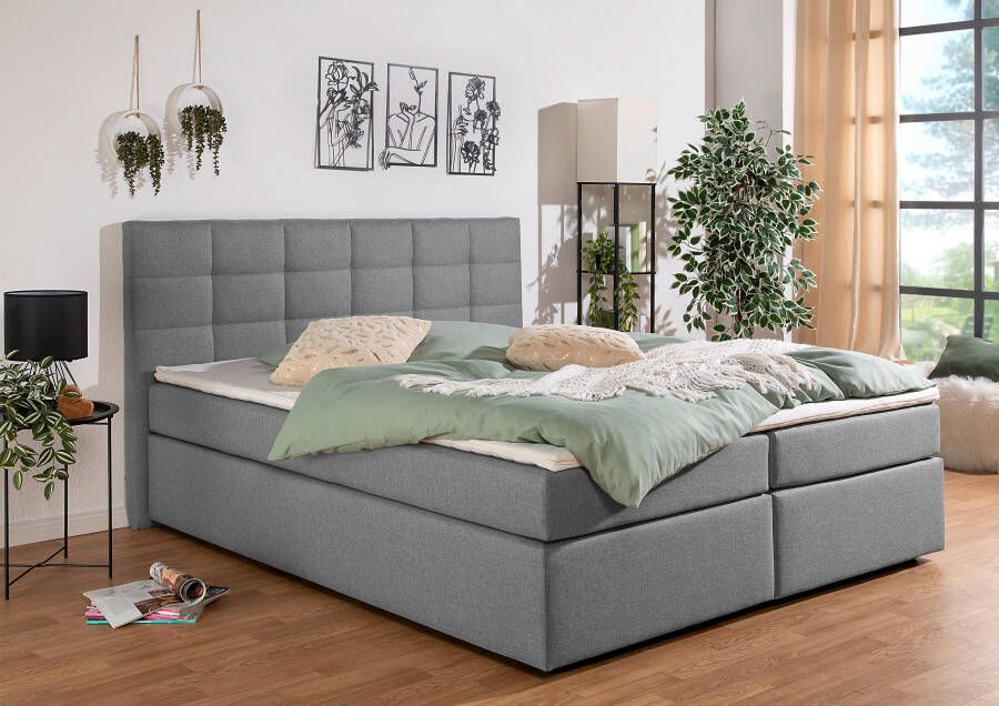 INOSIGN Boxspring OVALO optioneel met bedbox verkrijgbaar in h2 h3 & h4