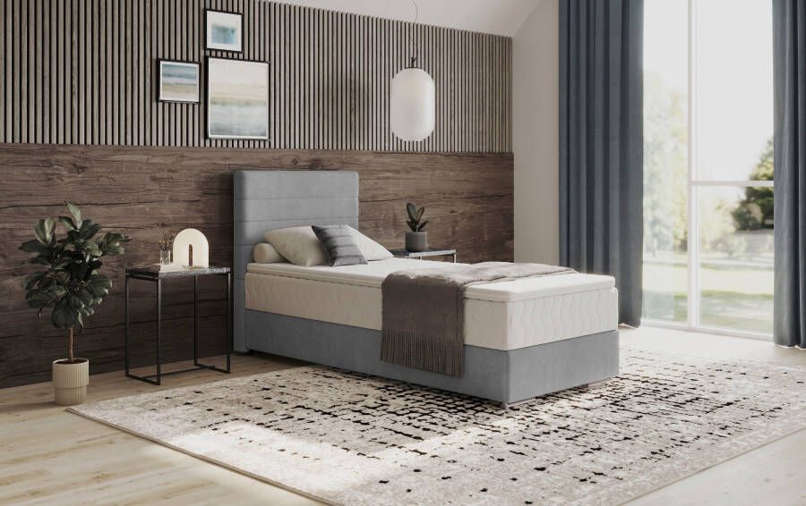 Mr. Couch Boxspring Stratus 2 incl. matrassen en bedlades