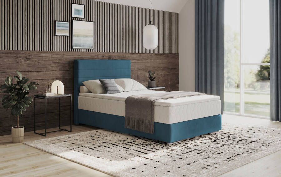 Mr. Couch Boxspring Stratus 2 incl. matrassen en bedlades