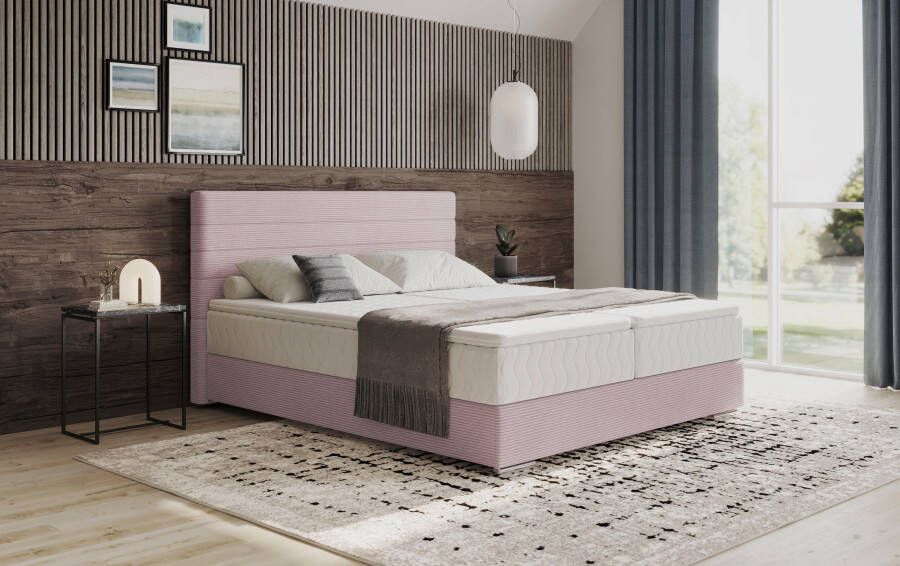 INOSIGN Boxspring Stratus 2 incl. matrassen en bedlades