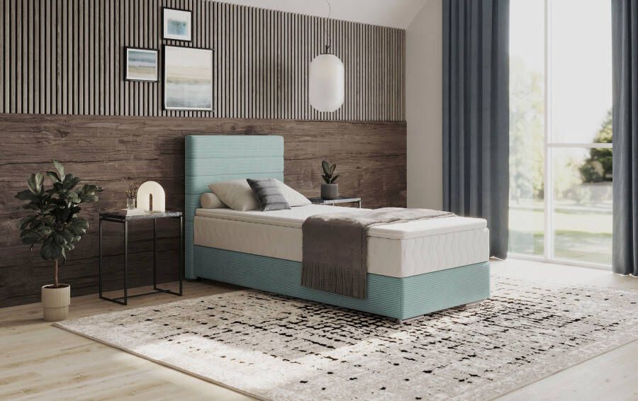 Mr. Couch Boxspring Stratus 2 incl. matrassen en bedlades