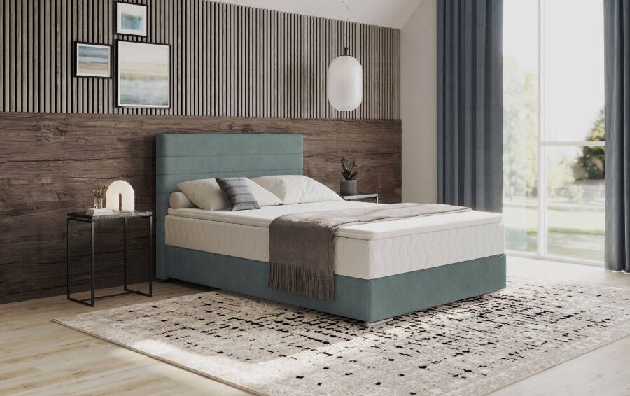 Mr. Couch Boxspring Stratus 2 incl. matrassen en bedlades