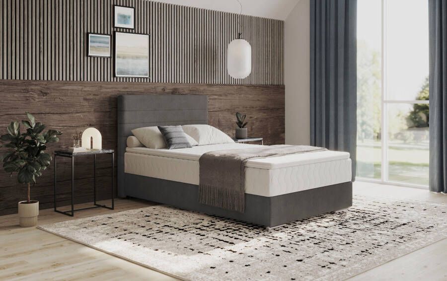 Mr. Couch Boxspring Stratus 2 incl. matrassen en bedlades
