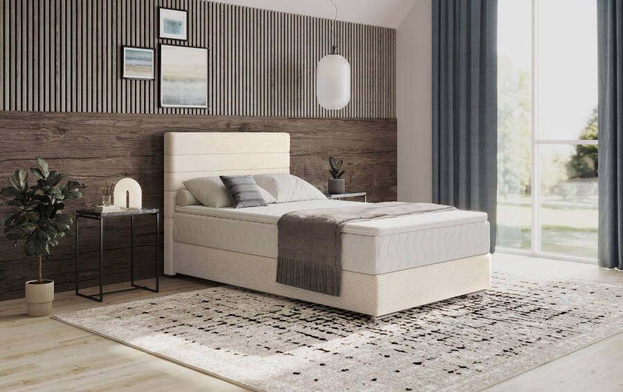 Mr. Couch Boxspring Stratus 2 incl. matrassen en bedlades