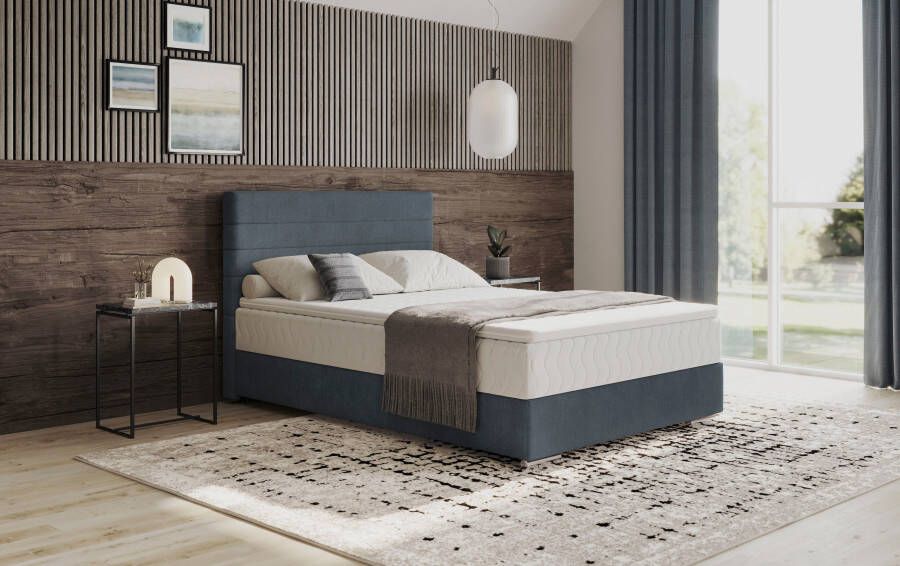 Mr. Couch Boxspring Stratus 2 incl. matrassen en bedlades