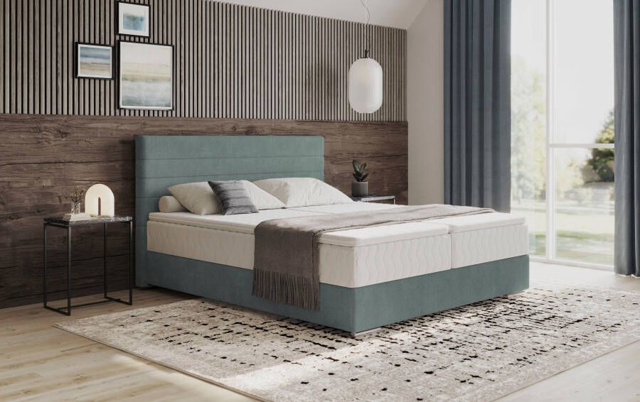 Mr. Couch Boxspring Stratus 2 incl. matrassen en bedlades
