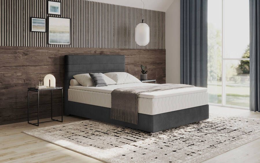 Mr. Couch Boxspring Stratus 2 incl. matrassen en bedlades