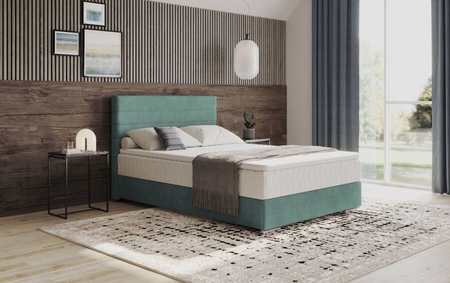 Mr. Couch Boxspring Stratus 2 incl. matrassen en bedlades
