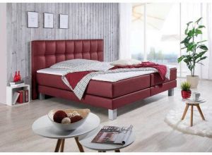 INOSIGN Boxspring Tavira in 4 breedten 4 kleuren en 3 matrassoorten incl. topmatras