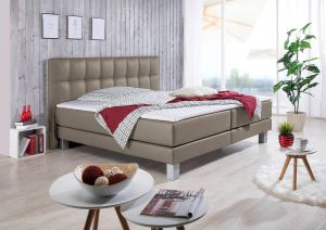 INOSIGN Boxspring Tavira in 4 breedten 4 kleuren en 3 matrassoorten incl. topmatras