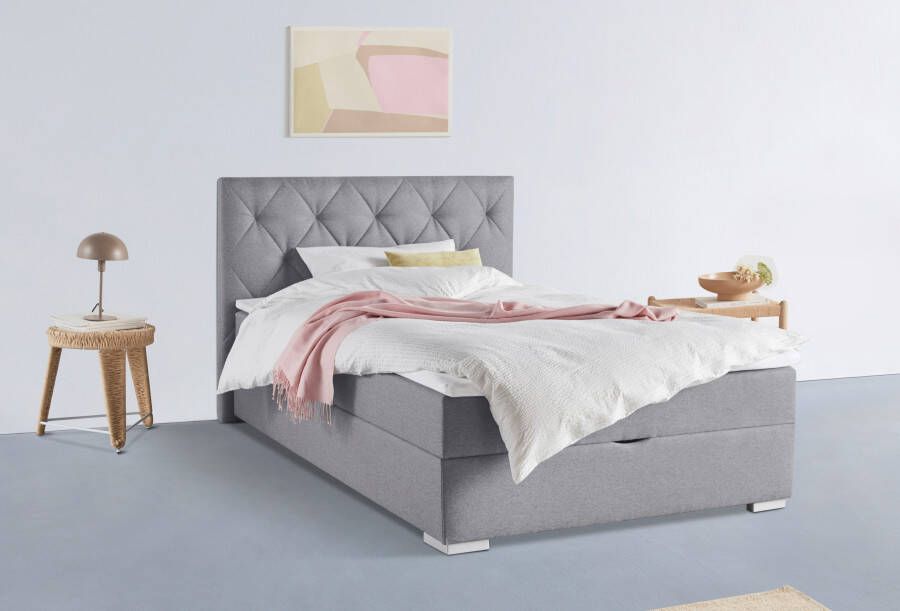 INOSIGN Boxspring Tynan optioneel met bedbox verkrijgbaar in h2 h3 & h4