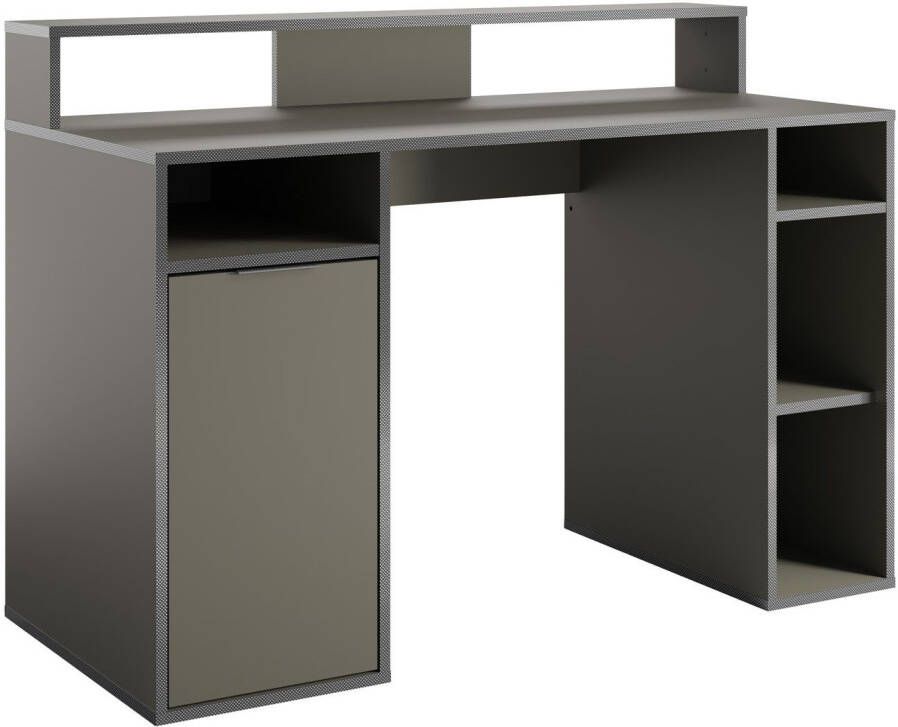 INOSIGN Bureau Orem Gamingtafel met deur en monitorsteun breedte 125 x 55 cm