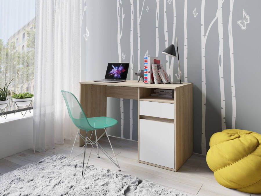 Home affaire Bureau TINSLEY met lade en deur breedte 120 x 53 cm
