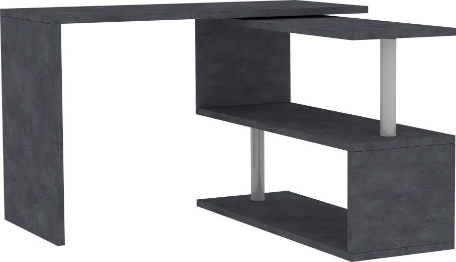 INOSIGN Bureau Volta Made in Italy multifunctioneel als computertafel hoekbureau of sideboard