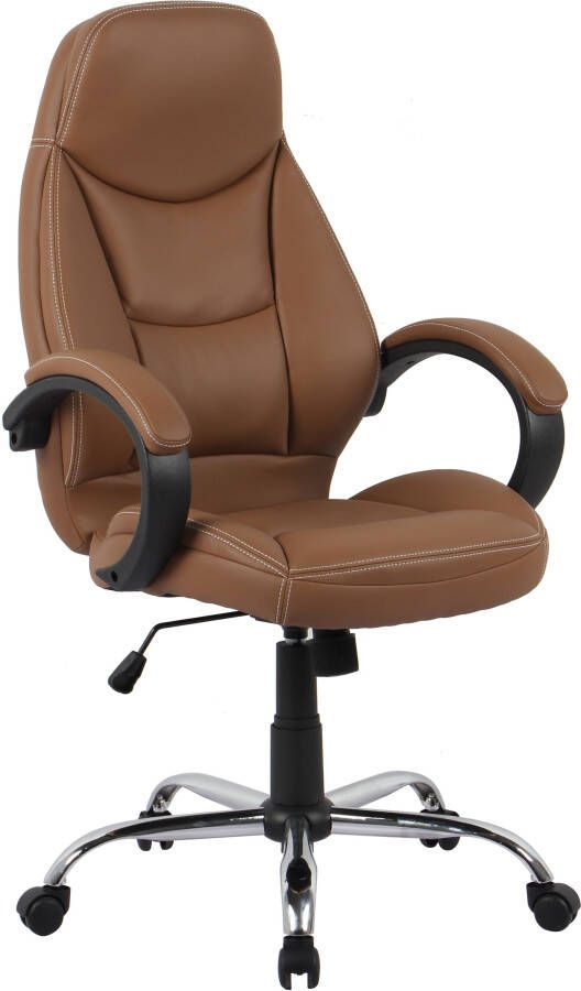 INOSIGN Bureaustoel Veronika Bureaustoel comfortabel gepolsterd kunstleer